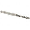 OSG Spiral Flute Tap: M4x0.70 Metric Coarse, 3 Flutes, Modified Bottoming, 6H Class of Fit, Vanadium High Speed Steel, Bright/Uncoated 2-1/8" OAL, Right Hand Thread, D4 2990600 - 56539679