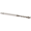 OSG Spiral Flute Tap: M5x0.80 Metric Coarse, 3 Flutes, Modified Bottoming, 6H Class of Fit, Vanadium High Speed Steel, Nitride Coated 7/8" Thread Length, 2-3/8" OAL, Right Hand Thread, D4, Series 13119 1311900403 - 70866298