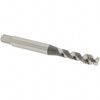 OSG Spiral Flute Tap: M6x1.00 Metric Coarse, 2 Flutes, Modified Bottoming, 6H Class of Fit, Vanadium High Speed Steel, Bright/Uncoated 2-1/2" OAL, Right Hand Thread, D5, Series 296 2963600 - 64048291
