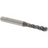 OSG Spiral Flute Tap: M6x1.00 Metric, 3 Flutes, Bottoming, 6H Class of Fit, Cobalt, TICN Coated 2-1/2" OAL, Right Hand Thread, D5, Series 343 1756008 - 41889338