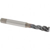 OSG Spiral Flute Tap: M8x0.75 Metric Fine, 3 Flutes, Bottoming, 6H Class of Fit, Powdered Metal, V Coated 80 mm OAL, Right Hand Thread, D4, Series 16500 1650011308 - 49194160