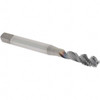 OSG Spiral Flute Tap: M8x1.25 Metric Coarse, 3 Flutes, Modified Bottoming, 6H Class of Fit, Powdered Metal, TICN Coated 10 mm Thread Length, 90 mm OAL, Right Hand Thread, D5, Series 16500 1650001008 - 92886373