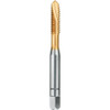 Balax Spiral Point Tap: M3x0.5 Metric, 3 Flutes, Plug Chamfer, 6H Class of Fit, Powdered Metal High-Speed Steel, Bright/Uncoated 5/16" Thread Length, 1-15/16" OAL, Right Hand, D3, Series BX100 31013-000 - 32043051