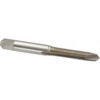 Cleveland Twist Drill Spiral Point Tap: M7 x 1, Metric Coarse, 2 Flutes, Plug, 6H, High Speed Steel, Bright Finish 11/16" Thread Length, 2-23/32" OAL, Right Hand, D5, Series 1011 C57146 - 71355986