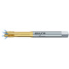 EMUGE-FRANKEN Spiral Point Tap: M6x1 Metric, 3 Flutes, Plug Chamfer, 6HX Class of Fit, High-Speed Steel-E-PM, TiN-70 Coated 10.00 mm Thread Length, 80.00 mm OAL, Right Hand, D5, Series B1088F01 B1088F01.0060 - 96374244