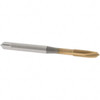 OSG Spiral Point Tap: #10-32 UNF, 3 Flutes, Plug, Vanadium High Speed Steel, TiN Coated 7/8" Thread Length, Right Hand, H8, Series 11015 1101502005 - 79330056