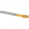 OSG Spiral Point Tap: M10x1.50 Metric Coarse, 3 Flutes, Plug, 6H Class of Fit, Vanadium High Speed Steel, TiN Coated 1-1/4" Thread Length, 100 mm OAL, Right Hand, 2691805 - 91881722