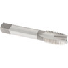 OSG Spiral Point Tap: M20x2.50 Metric Coarse, 3 Flutes, Plug, 6H Class of Fit, High Speed Steel, Bright Finish 2" Thread Length, Right Hand, D7, Series 142 1983700 - 65134165