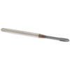 OSG Spiral Point Tap: M3x0.50 Metric Coarse, 2 Flutes, Plug, 6H Class of Fit, Vanadium High Speed Steel, TiCN Coated 5/8" Thread Length, Right Hand, D3, Series 11117 1111700108 - 70863931