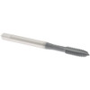 OSG Spiral Point Tap: M5x0.80 Metric Coarse, 2 Flutes, Plug, 6H Class of Fit, High Speed Steel, elektraLUBE Coated 7/8" Thread Length, Right Hand, D4, Series 102M 1980702 - 65134579