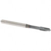 OSG Spiral Point Tap: M5x0.80 Metric Coarse, 3 Flutes, Plug, 6H Class of Fit, Vanadium High Speed Steel, TiCN Coated 7/8" Thread Length, Right Hand, D4, 1750708 - 86078532
