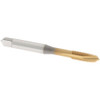 OSG Spiral Point Tap: M6x1.00 Metric Coarse, 3 Flutes, Plug, Vanadium High Speed Steel, TiN Coated 1" Thread Length, Right Hand, D11, Series 11115 1111503305 - 68569805