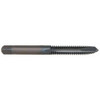 OSG Spiral Point Tap: M8x1.25 Metric Coarse, 3 Flutes, Plug, 6H Class of Fit, High Speed Steel, TiCN Coated 1-1/8" Thread Length, Right Hand, D5, Series 344TI 1115810508 - 71984231
