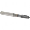 OSG Spiral Point Tap: M8x1.25 Metric Coarse, 3 Flutes, Plug, 6H Class of Fit, Vanadium High Speed Steel, TiCN Coated 1-1/8" Thread Length, Right Hand, D5, 2891408 - 75094383