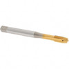 OSG Spiral Point Tap: M8x1.25 Metric Coarse, 3 Flutes, Plug, 6H Class of Fit, Vanadium High Speed Steel, TiN Coated 1-1/8" Thread Length, 90 mm OAL, Right Hand, 2691405 - 91881714