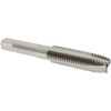 Value Collection Spiral Point Tap: M12x1.75 Metric Coarse, 3 Flutes, Plug, 6H Class of Fit, High Speed Steel, Bright Finish 1-21/32" Thread Length, Right Hand, D6, MSC-04997714 - 04997714