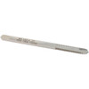 Value Collection Spiral Point Tap: M3.5x0.60 Metric Coarse, 2 Flutes, Plug, 6H Class of Fit, High Speed Steel, Bright Finish 11/16" Thread Length, 2" OAL, Right Hand, D4, MSC-04997219 - 04997219