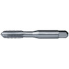 Cleveland Twist Drill 1/4-20 Plug RH 3B H3 Bright High Speed Steel 4-Flute Straight Flute Hand Tap 63.5mm OAL, 25.4mm Thread Length, UNC, Series 1002 C54454 - 40203721