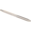 Hertel Straight Flute Tap: #6-32 UNC, 2 Flutes, Plug, 2B Class of Fit, High Speed Steel, Bright/Uncoated 2" OAL, Right Hand Thread, H3 K008142AS - 77429728