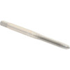 Hertel Straight Flute Tap: #8-32 UNC, 2 Flutes, Plug, 2B Class of Fit, High Speed Steel, Bright/Uncoated 2-1/8" OAL, Right Hand Thread, H3 K008196AS - 77429769