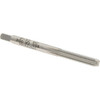 Hertel Straight Flute Tap: #8-32 UNC, 4 Flutes, Bottoming, High Speed Steel, Bright/Uncoated 3/4" Thread Length, 2-1/8" OAL, Right Hand Thread, H1 K008182AS - 07677636