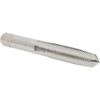 Hertel Straight Flute Tap: M10x1.25 Metric Fine, 4 Flutes, Taper, High Speed Steel, Bright/Uncoated 2-15/16" OAL, Right Hand Thread, D5 K027760AS - 02384568