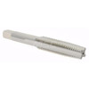 Hertel Straight Flute Tap: M12x1.75 Metric Coarse, 4 Flutes, Taper, 6H Class of Fit, High Speed Steel, Bright/Uncoated 3-3/8" OAL, Right Hand Thread, D6 K027764AS - 02384691