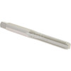 Hertel Straight Flute Tap: M6x1.00 Metric Coarse, 4 Flutes, Bottoming, 6H Class of Fit, High Speed Steel, Bright/Uncoated 2-1/2" OAL, Right Hand Thread, D5 K027742AS - 02383420