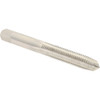 Hertel Straight Flute Tap: M8x1.25 Metric Coarse, 4 Flutes, Plug, 6H Class of Fit, High Speed Steel, Bright/Uncoated 2-23/32" OAL, Left Hand Thread, D5 K029082AS - 59908558