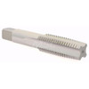Hertel Straight Flutes Tap: Metric Coarse, 4 Flutes, Taper, 6H, High Speed Steel, Bright/Uncoated 4-29/32" OAL, Right Hand, D8 K027808AS - 02384733