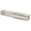 Hertel Straight Flutes Tap: Metric Coarse, 4 Flutes, Taper, 6H, High Speed Steel, Bright/Uncoated 5-7/16" OAL, Right Hand, D9 K027820AS - 02384741