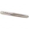 Made in USA Straight Flute Tap: M8x1.25 Metric Coarse, 4 Flutes, Taper, High Speed Steel, Bright/Uncoated 2-23/32" OAL, D5 19401 - 45647013