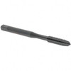 OSG Straight Flute Tap: #10-24 UNC, 4 Flutes, Plug, 2B/3B Class of Fit, High Speed Steel, Oxide Coated 7/8" Thread Length, 2-3/8" OAL, Right Hand Thread, H3 1024901 - 88092796