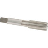 OSG Straight Flute Tap: 3/4-20 UNEF, 6 Flutes, Plug, High Speed Steel, Bright/Uncoated 2" Thread Length, 4-1/4" OAL, Right Hand Thread, H3, Series 101N 1681700 - 65060808