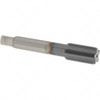 OSG Straight Flute Tap: M18x1.50 Metric Fine, 5 Flutes, Bottoming, 6H Class of Fit, Powdered Metal, TiCN Coated 1-13/16" Thread Length, 125 mm OAL, Right Hand Thread, D6, Series 11052 1105201308 - 53671582