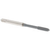 OSG Straight Flute Tap: M4x0.70 Metric Coarse, 4 Flutes, Plug, 6H Class of Fit, High Speed Steel 3/4" Thread Length, 2-1/8" OAL, Right Hand Thread, D4, Series 101M 1970402 - 65135543