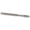 OSG Straight Flute Tap: M5x0.80 Metric Coarse, 4 Flutes, Plug, 6H Class of Fit, Solid Carbide, Bright/Uncoated 7/8" Thread Length, 2-3/8" OAL, Right Hand Thread, D4, Series 10061 1006100400 - 70838495