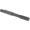 OSG Straight Flute Tap: M8x1.25 Metric Coarse, 4 Flutes, Bottoming, 6H Class of Fit, High Speed Steel, Oxide Coated 1-1/8" Thread Length, 2-23/32" OAL, Right Hand Thread, D5 1971401 - 01559145
