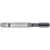 OSG Straight Flute Tap: M8x1.25 Metric Coarse, 4 Flutes, Bottoming, 6H Class of Fit, Powdered Metal, TiCN Coated 29 mm Thread Length, 90 mm OAL, Right Hand Thread, D5, Series 11055 1105500208 - 68556638