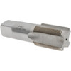 Value Collection Straight Flute Tap: M40x2 Metric Fine, 4 Flute, Bottoming Chamfer, 6H Class of Fit, HSS, Bright/Uncoated Finish 2" Thread Length, 5" OAL, Right Hand, D7 JY9037052 - 09037052