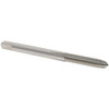 Value Collection Straight Flute Tap: M4x0.7 Metric Coarse, 4 Flute, Plug Chamfer, 6H Class of Fit, HSS, Bright/Uncoated Finish 3/4" Thread Length, 2-1/8" OAL, Right Hand, D4 JY4991501 - 04991501