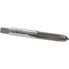 Value Collection Straight Flute Tap: M8x1.25 Metric Coarse, 4 Flutes, Plug, 6H Class of Fit, High Speed Steel, Bright/Uncoated 1-1/8" Thread Length, 2-23/32" OAL, Right Hand Thread, D5 JY4992558 - 04992558