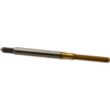 Balax Thread Forming Tap: M3x0.50 Metric Coarse, 4H Class of Fit, Bottoming, High Speed Steel, TiN Coated D3, Series BXMB 17563-01T - 00390666