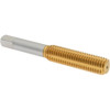 Hertel Thread Forming Tap: Metric, Bottoming, High-Speed Steel, Titanium Nitride Coated 1-21/32" Thread Length, 3.3750" OAL, D11 K010463AS25 - 77427870