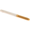 Hertel Thread Forming Tap: Metric, Plug, High-Speed Steel, Titanium Nitride Coated 3/4" Thread Length, 2.1250" OAL, D6 K010452AS25 - 77427243