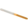 Hertel Thread Forming Tap: Metric, Plug, High-Speed Steel, Titanium Nitride Coated 5/8" Thread Length, 2.9375" OAL, D5 K010450AS25 - 77427235
