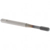 OSG Thread Forming Tap: M4x0.70 Metric Coarse, Bottoming, Powdered Metal High Speed Steel, TiCN Coated D6, Series EXOTAP NRT 1415001908 - 75916965