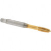OSG Thread Forming Tap: M6x1.00 Metric Coarse, Plug, Cobalt, TiN Coated 1" Thread Length, D8, Series HY-PRO NRT 1410104105 - 07472723