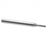 Scientific Cutting Tools Straight Flute Thread Mill: 7/16-18, External & Internal, 4 Flutes, 3/4" Shank Dia, Solid Carbide 18 TPI, 0.35" Cut Dia, 0.807" LOC, 6" OAL, Bright Finish TM.350-18 - 60021060