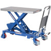 Vestil Steel Hydraulic Elevating Single Scissor Cart, 1750 lb. Capacity, 39-1/2" x 20" Platform - CART-1750